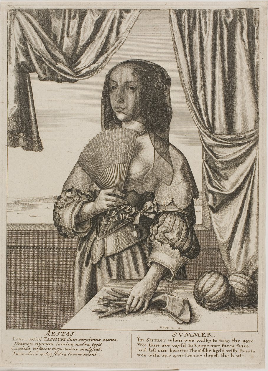 Sommer av Wenceslaus Hollar