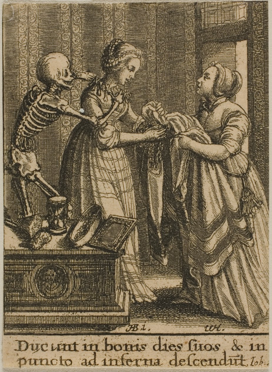 Bruden og døden av Wenceslaus Hollar