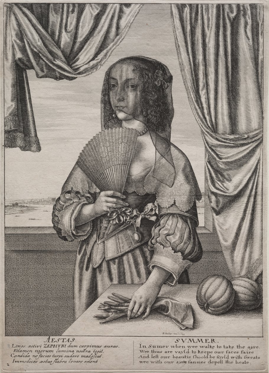 Årstidene av Wenceslaus Hollar