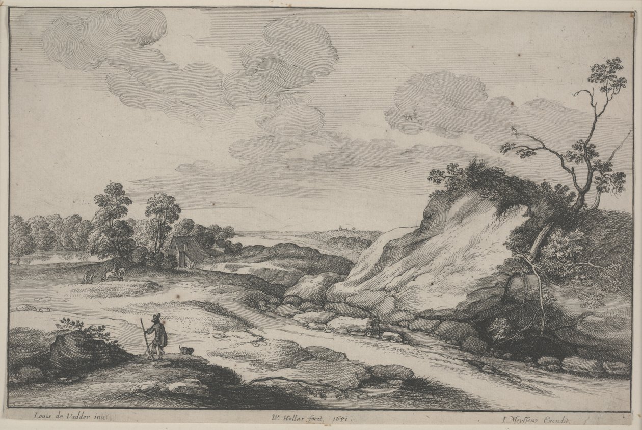 Jegeren av Wenceslaus Hollar
