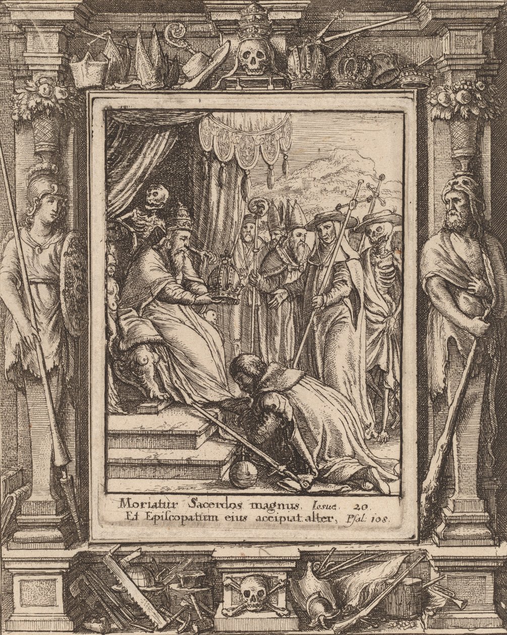 Paven, 1651. av Wenceslaus Hollar