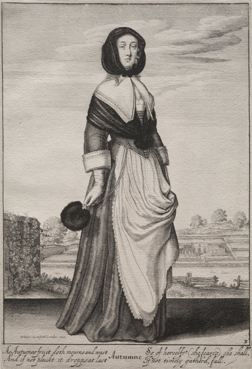 Årstidene: Høst av Wenceslaus Hollar