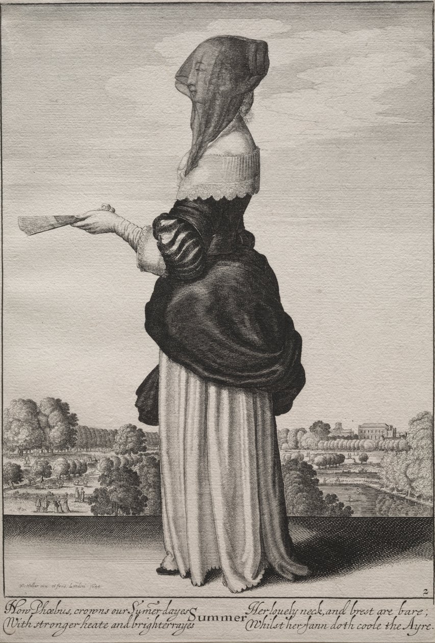 Årstidene: Sommer av Wenceslaus Hollar