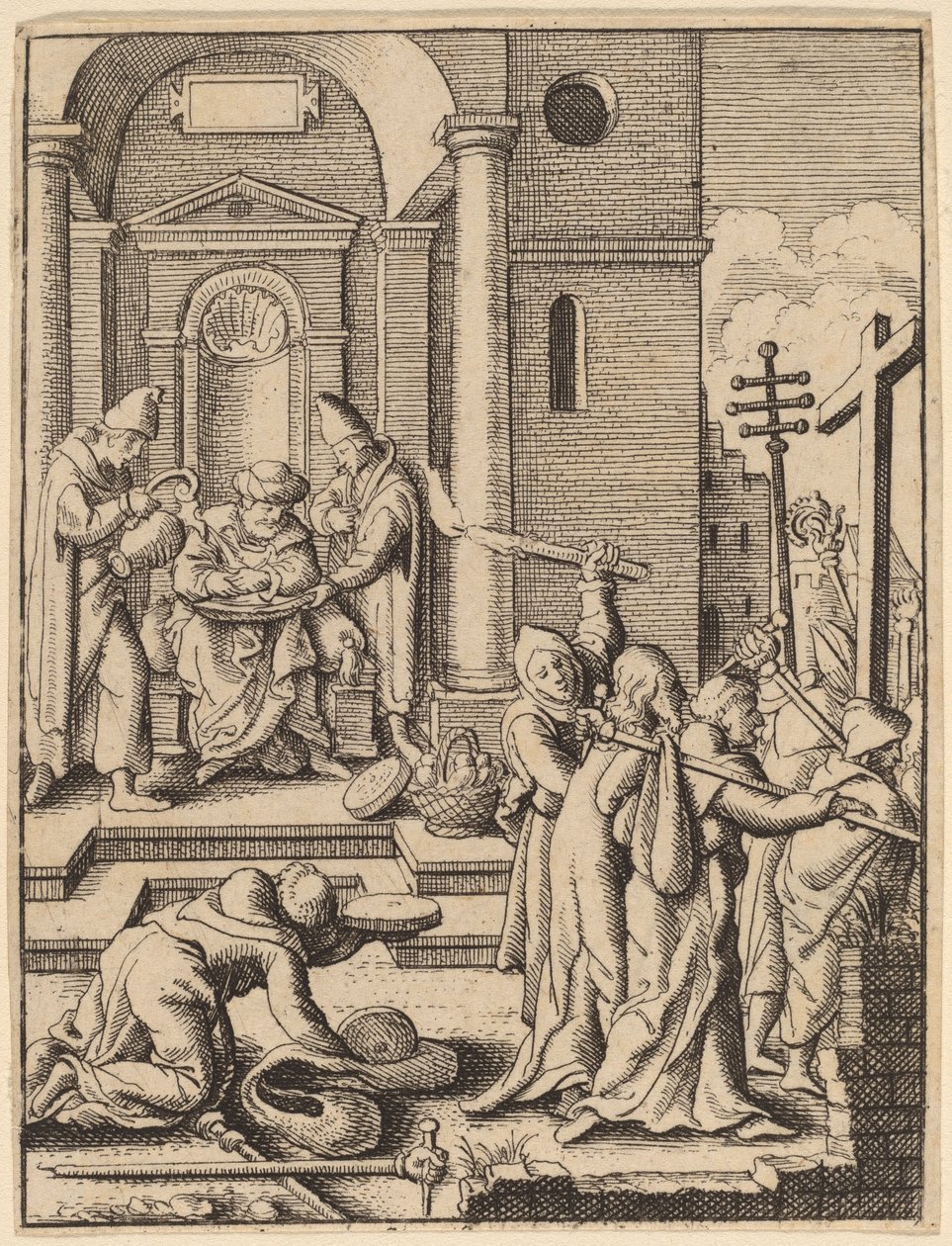 Håndvasken av Wenceslaus Hollar