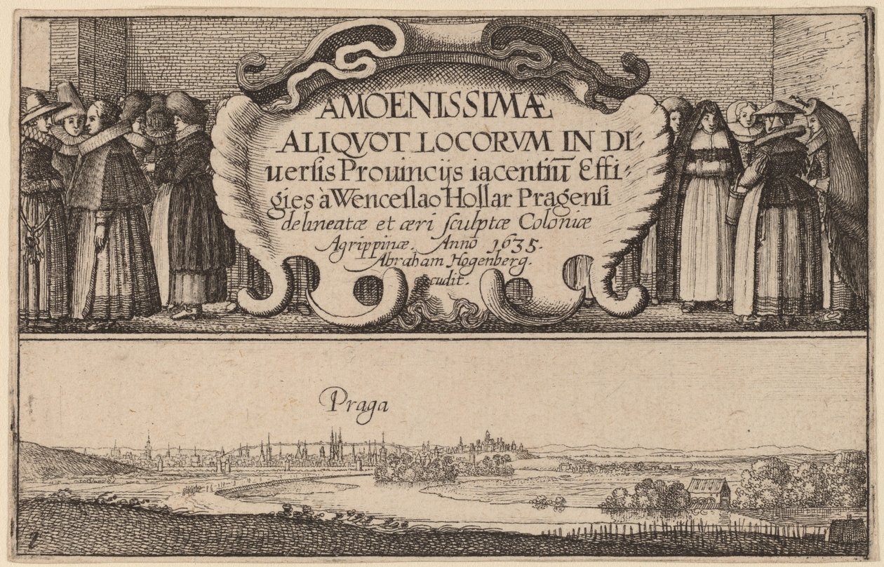 Tittelside av Wenceslaus Hollar