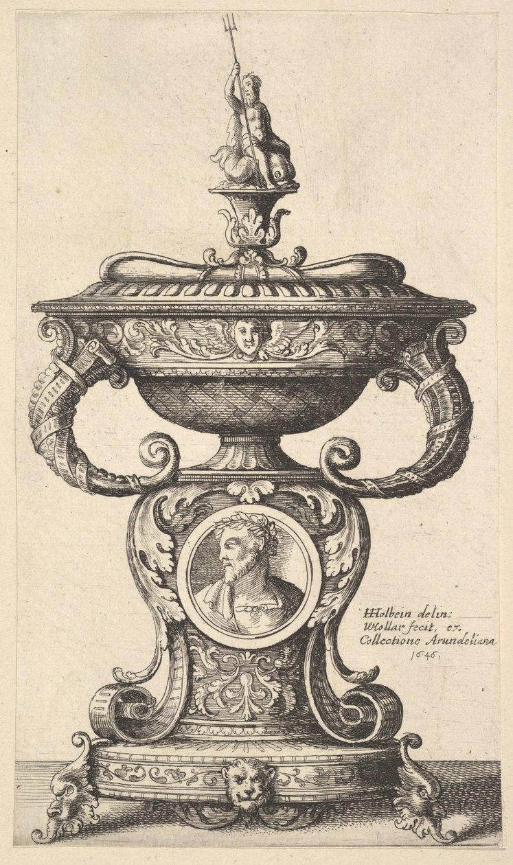 To håndtakskopper, 1646. av Wenceslaus Hollar