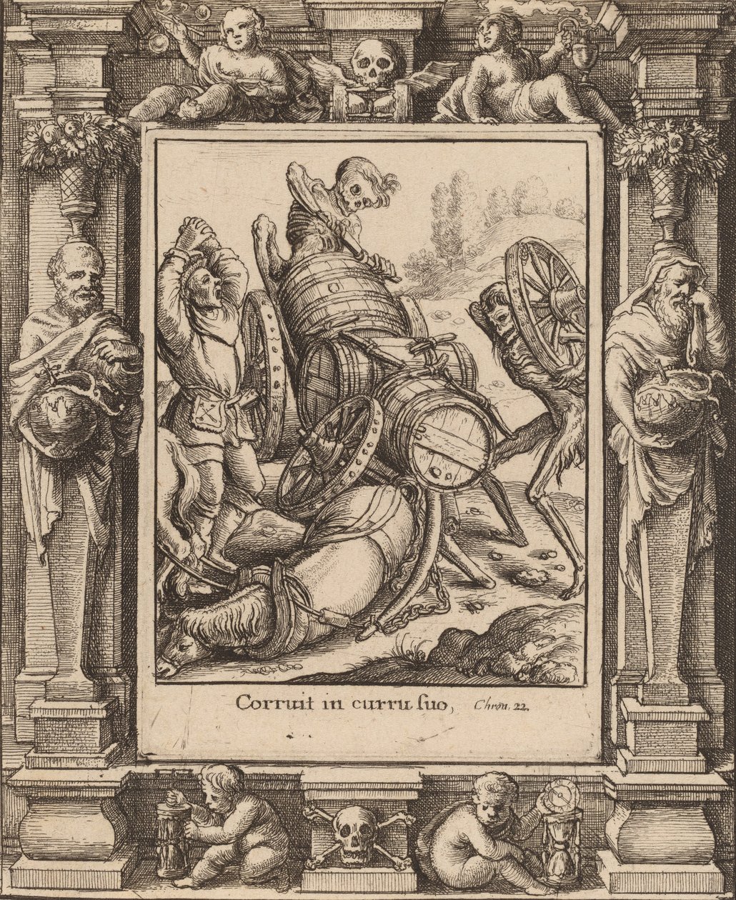 Waggoner, 1651. av Wenceslaus Hollar