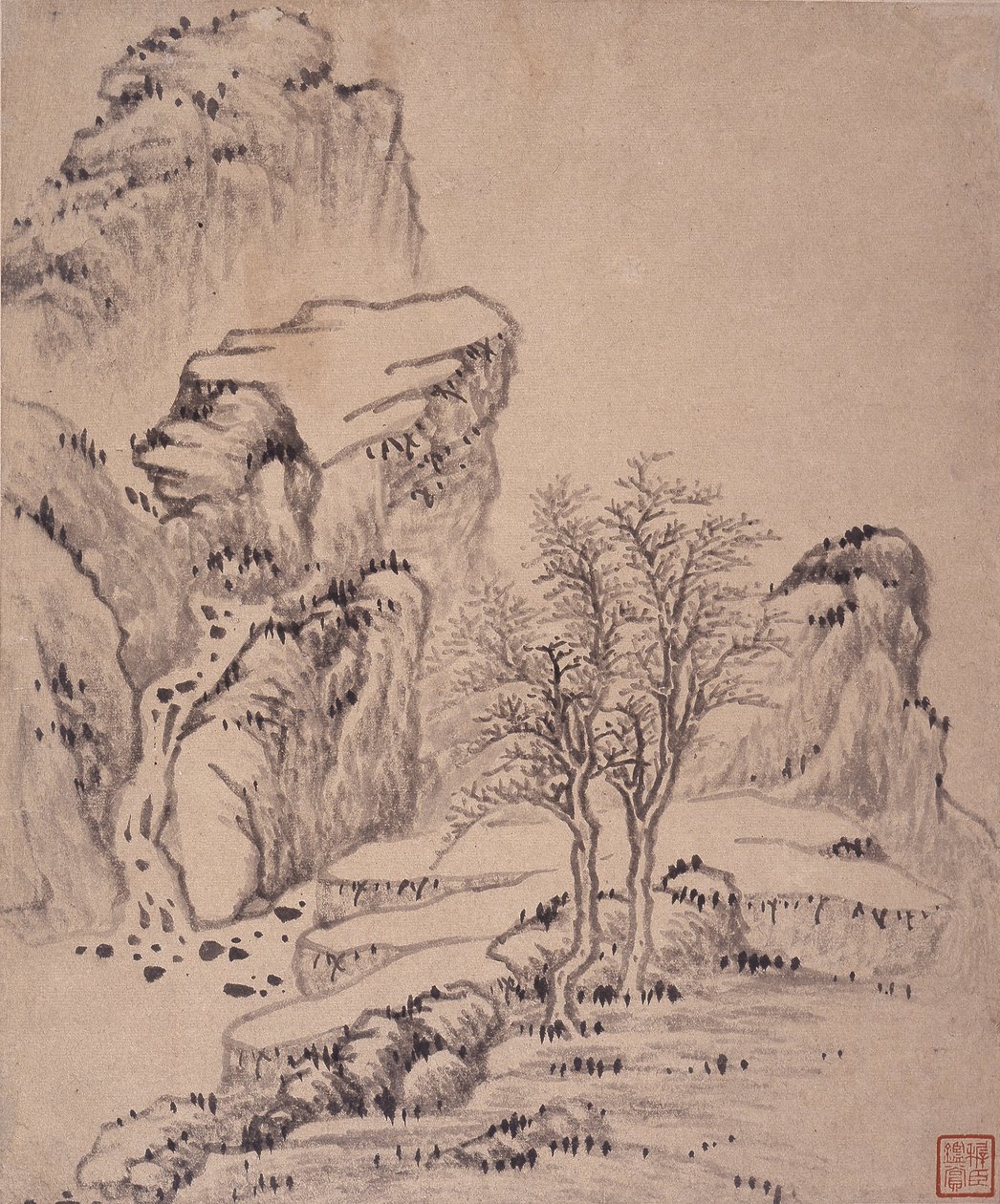 Album av landskapsmalerier av Wencong Yang