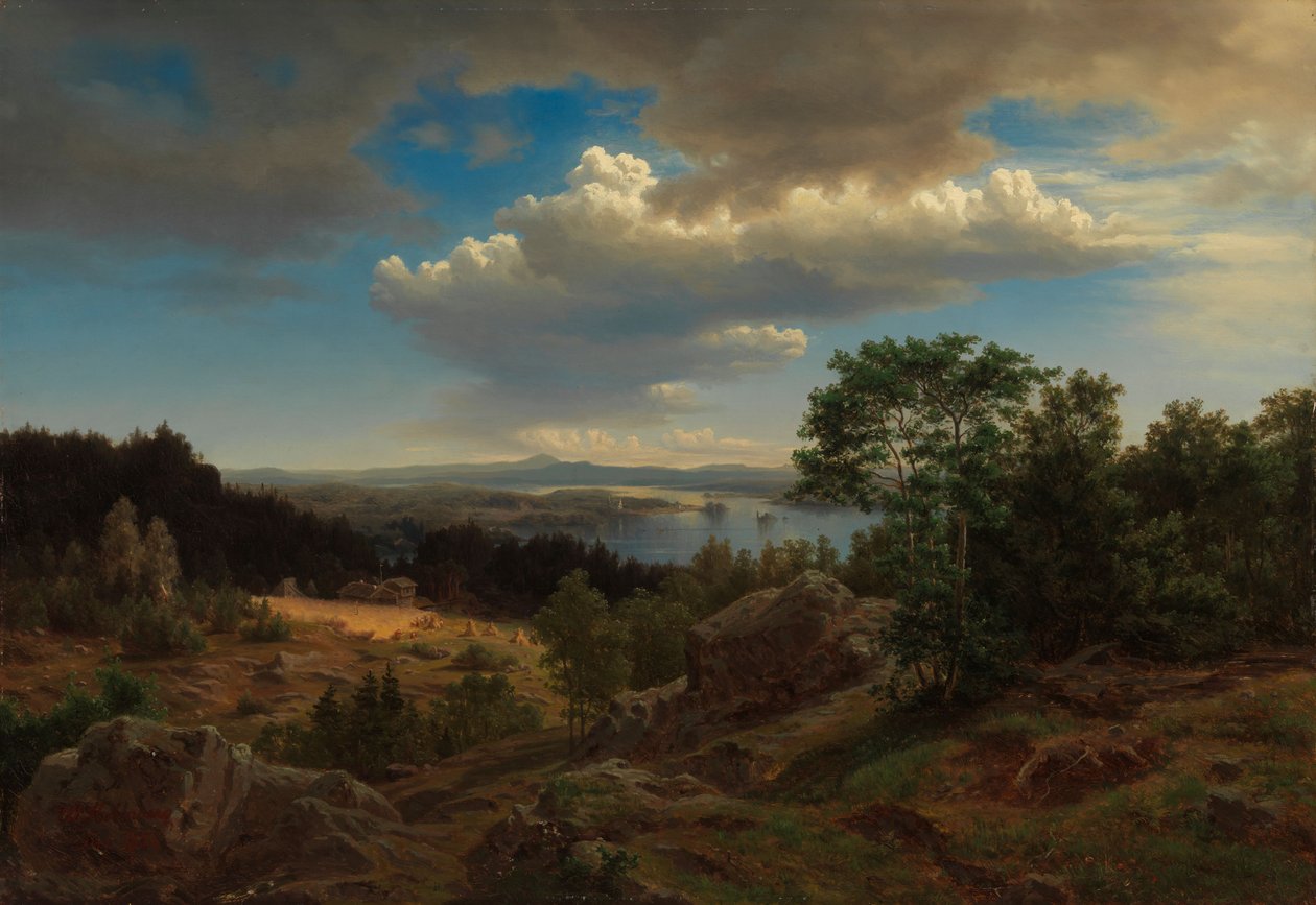Finsk landskap av Werner Holmberg