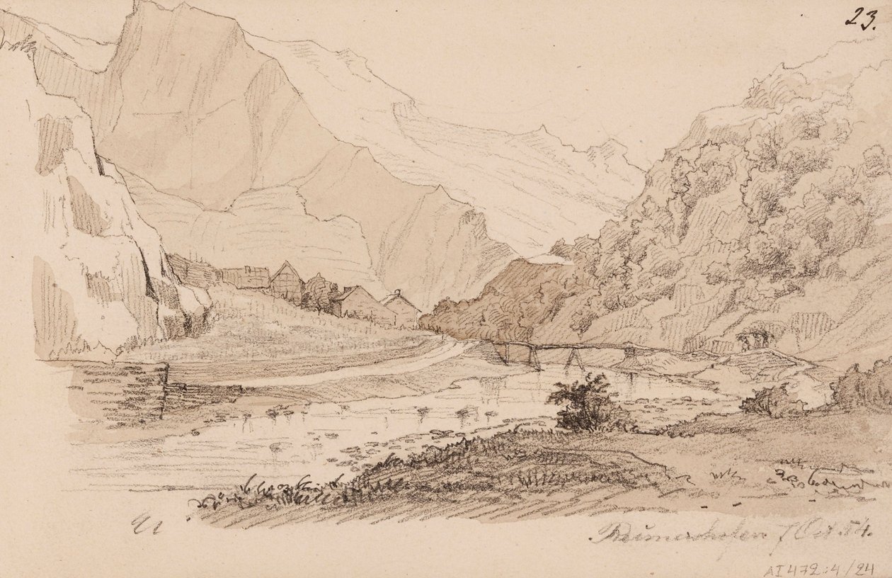Landskap, Reimershofen av Werner Holmberg