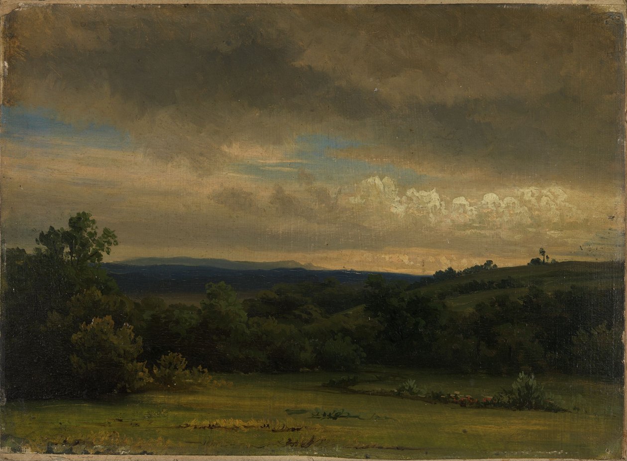 Landskapsstudie av Werner Holmberg