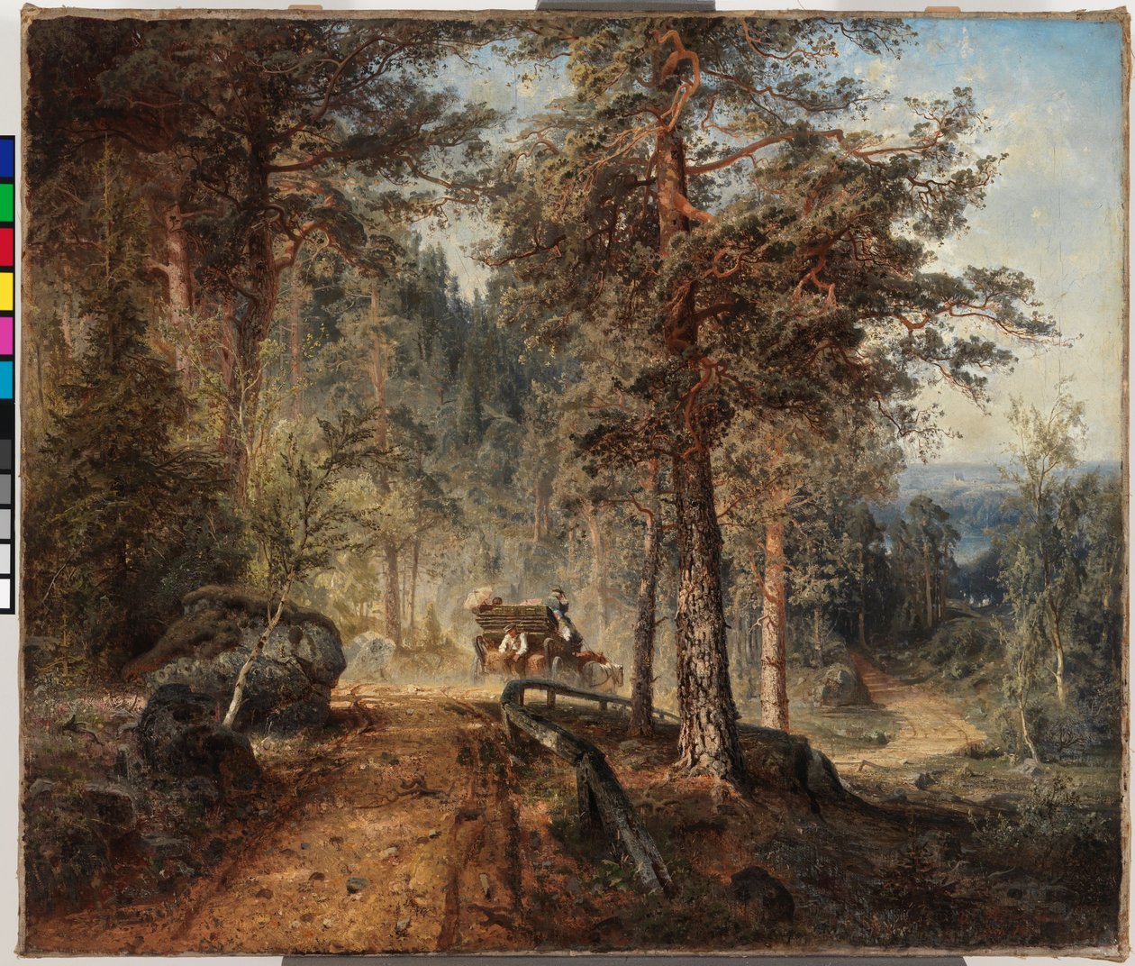 Veien i Häme (En varm sommerdag) av Werner Holmberg