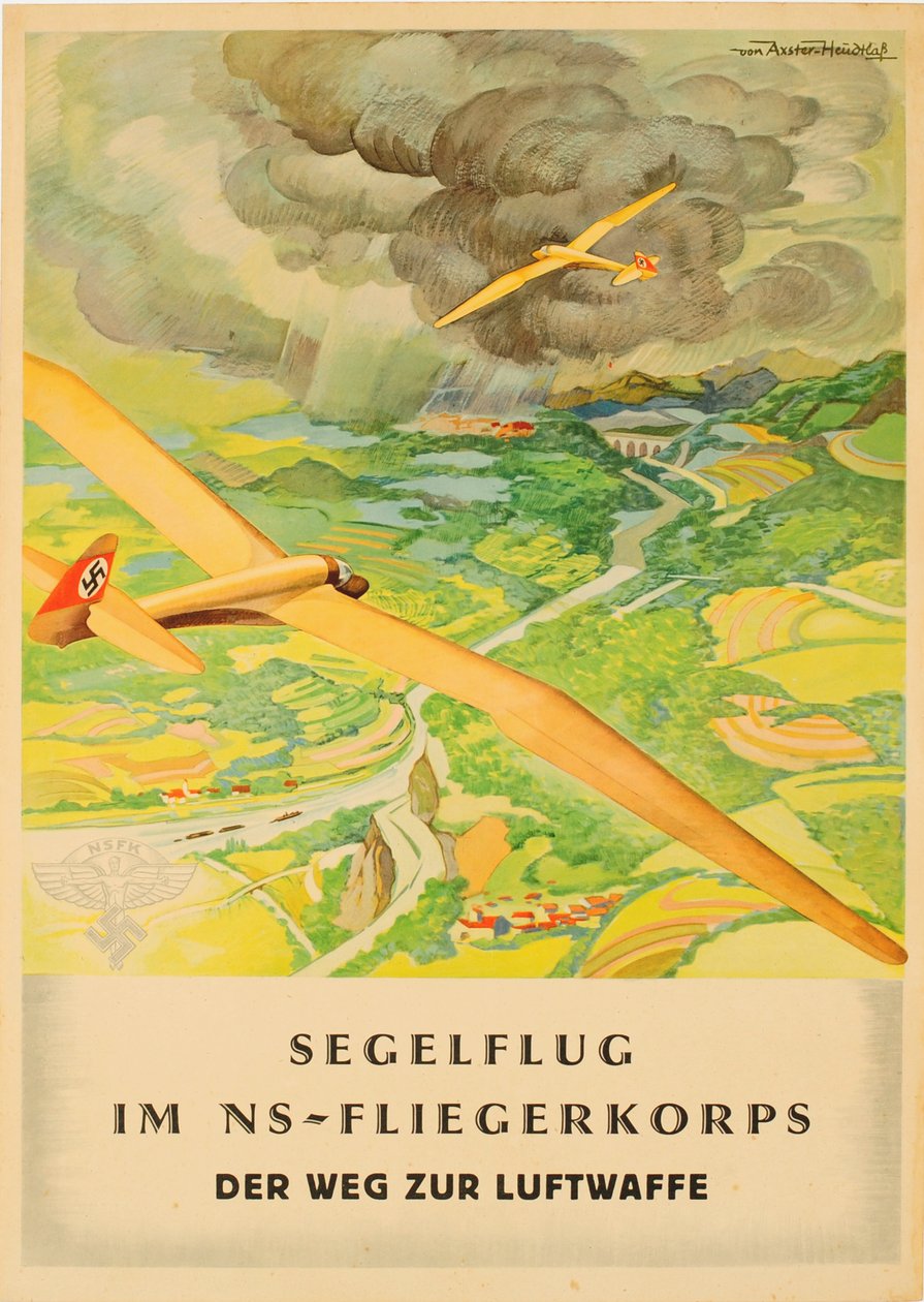 National Socialist Flyers Corps - veien til Luftwaffe, tidlig på 1940-tallet. av Werner von Axster Heudtlass