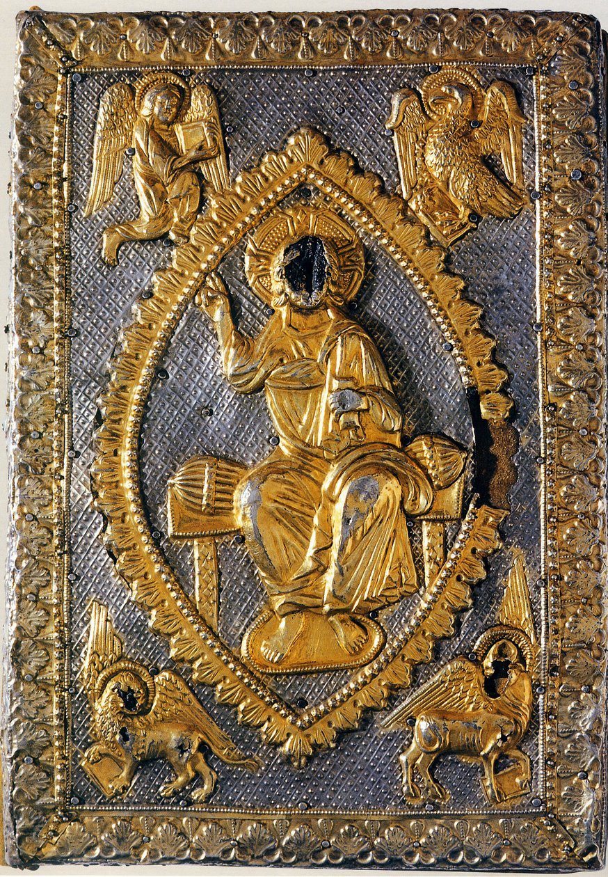 Evangelienes bok til Matilda av Canossa, 1000-tallet av West European Applied Art