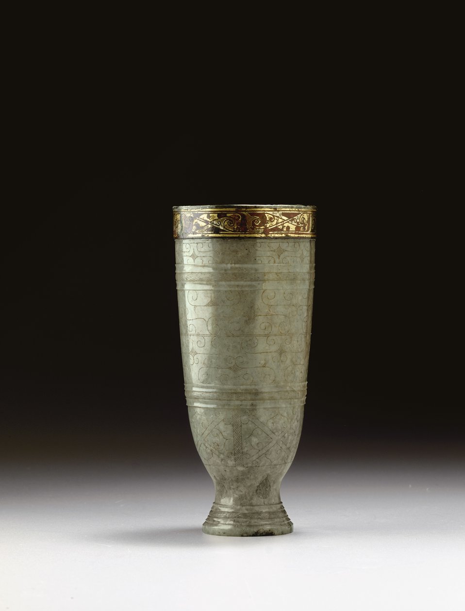 Beger, tidlig-midten av 2. århundre f.Kr av Western Han Dynasty Chinese School