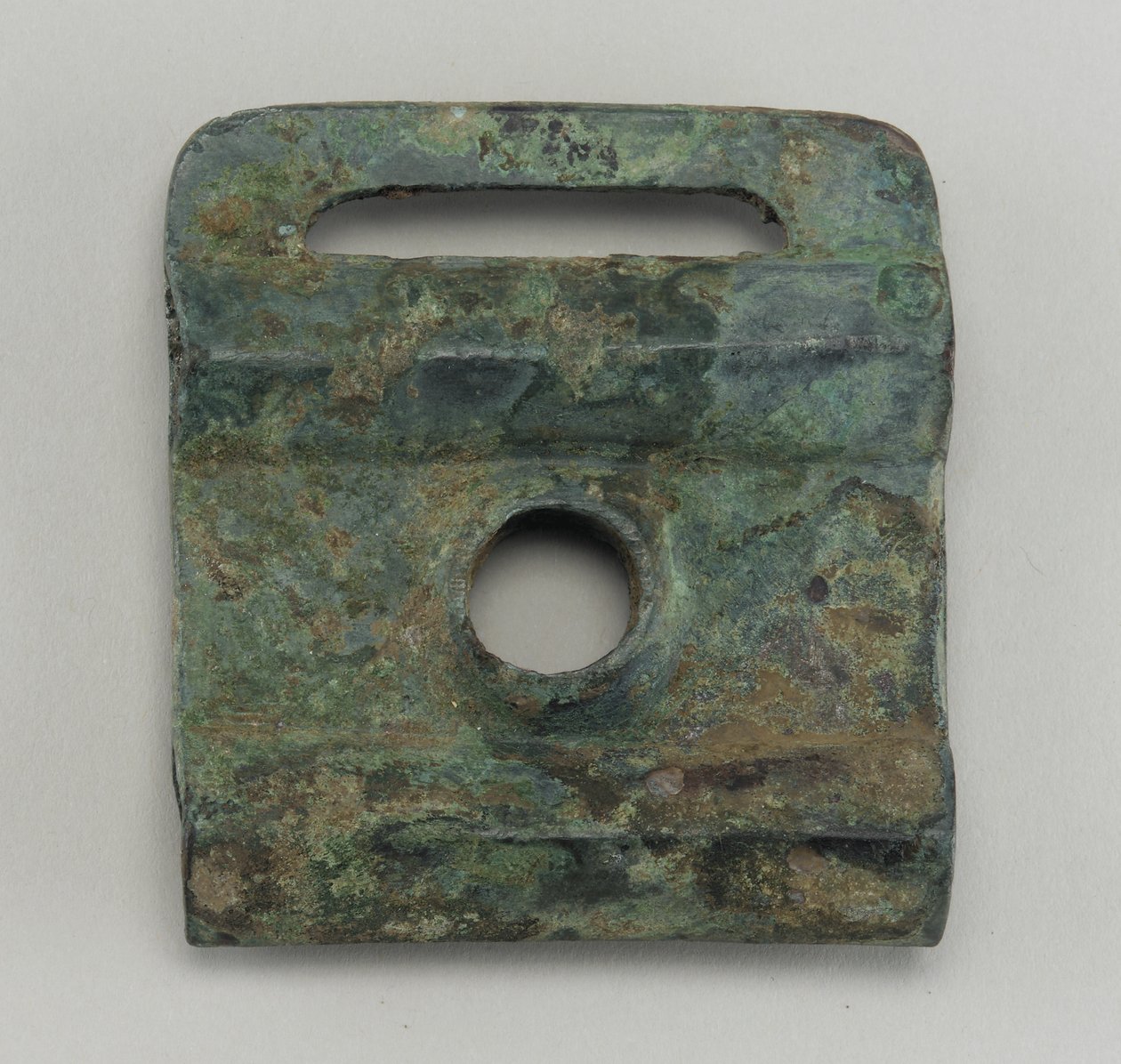 Vogn eller seletilpasning (bronse) av Western Zhou Dynasty Chinese School