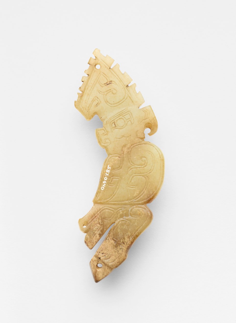 Finale i form av en fugl, ca.1300-c.1050 f.Kr av Western Zhou Dynasty Chinese School