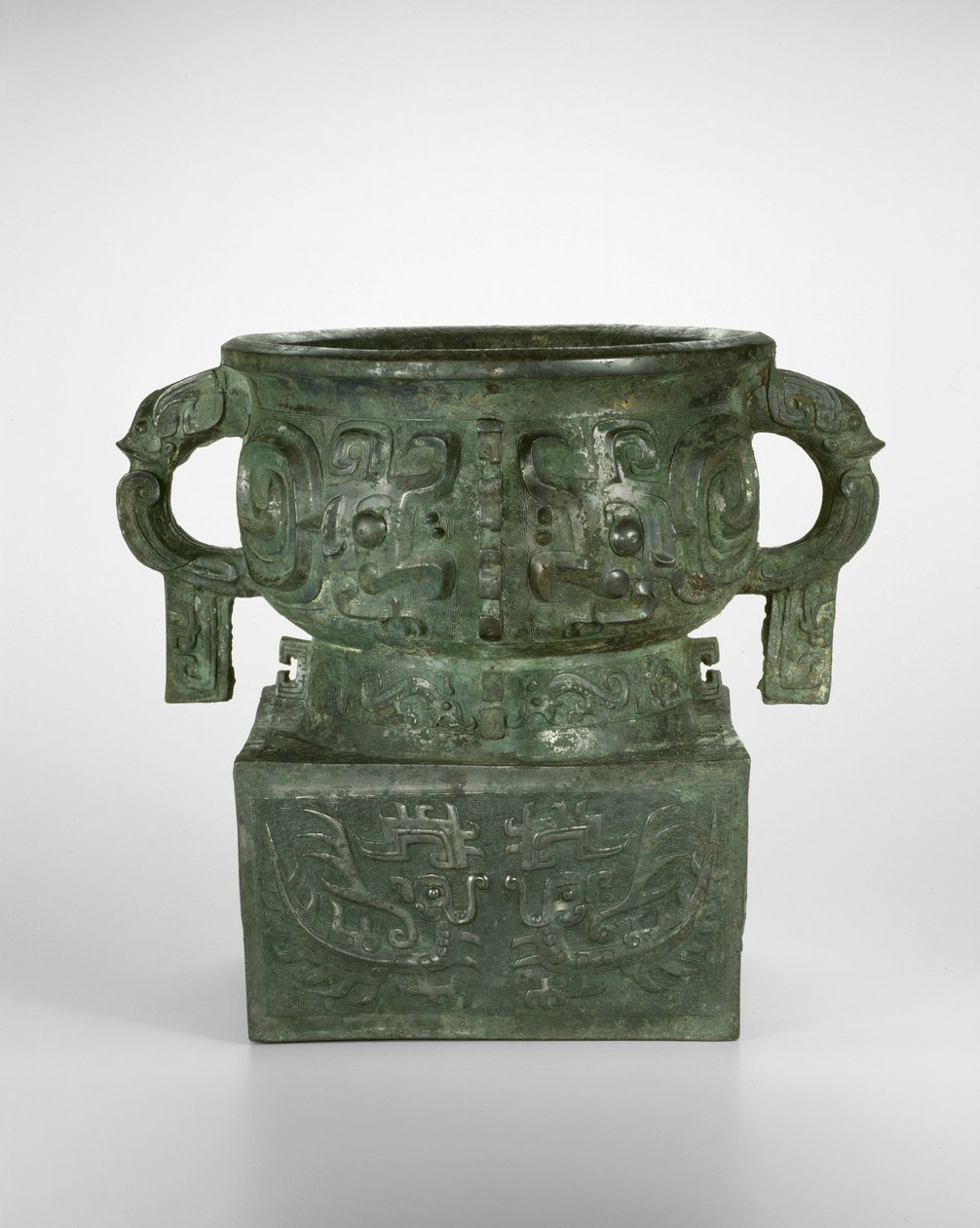 Kornkar av Western Zhou Dynasty Chinese School