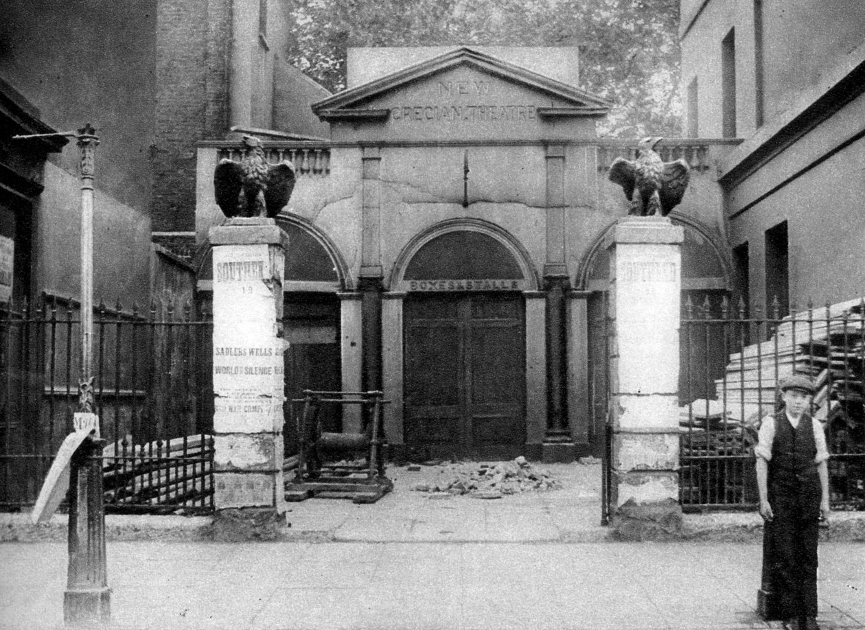The Grecian Theatre på grensene til Hoxton, London, 1926-1927. av Whiffin