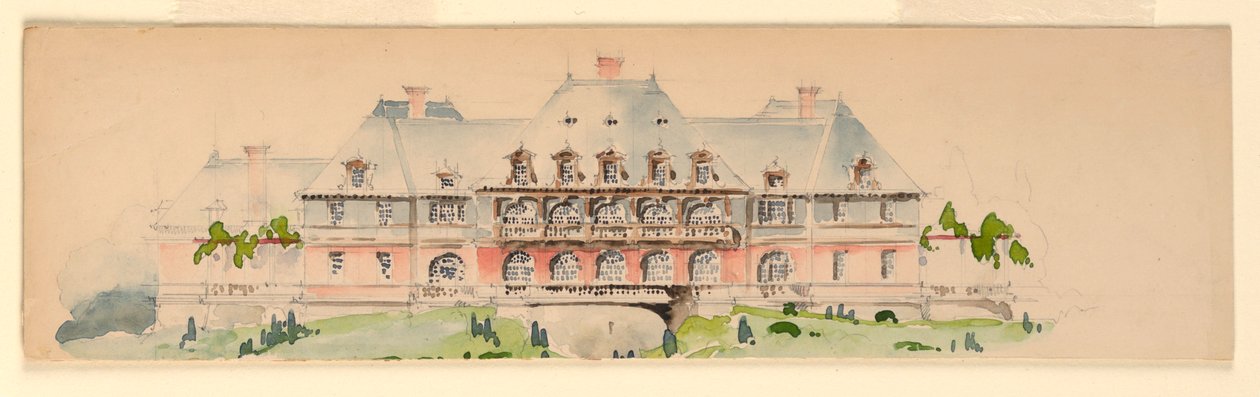 Høyde av Mansion av Whitney Warren Jr.