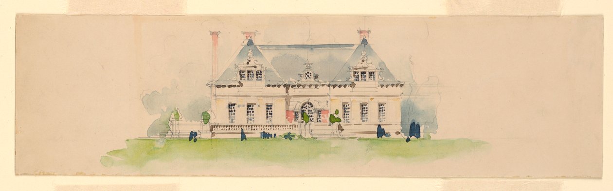 Høyde av Mansion av Whitney Warren Jr.