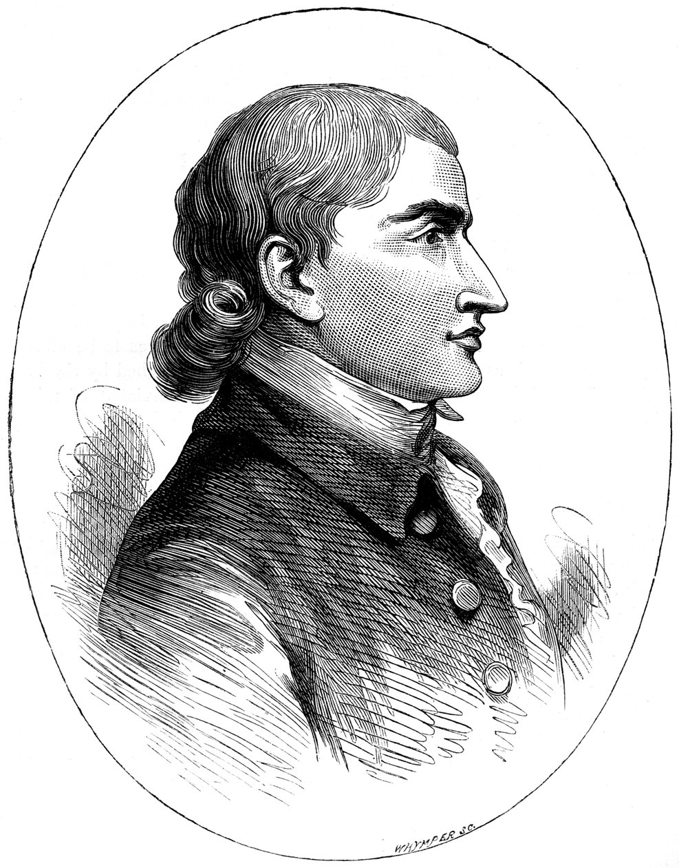 John Jay, amerikansk statsmann, fra et trykk utgitt i 1783, c1880. av Whymper