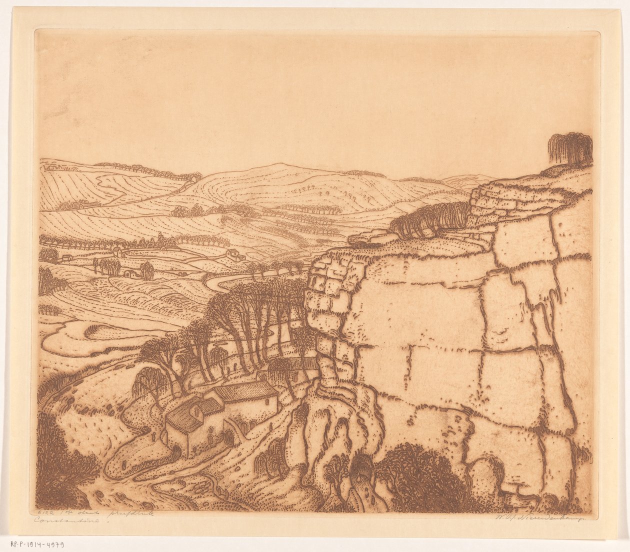Constantine (original tittel på objekt) av Wijnand Otto Jan Nieuwenkamp (signed by artist)
