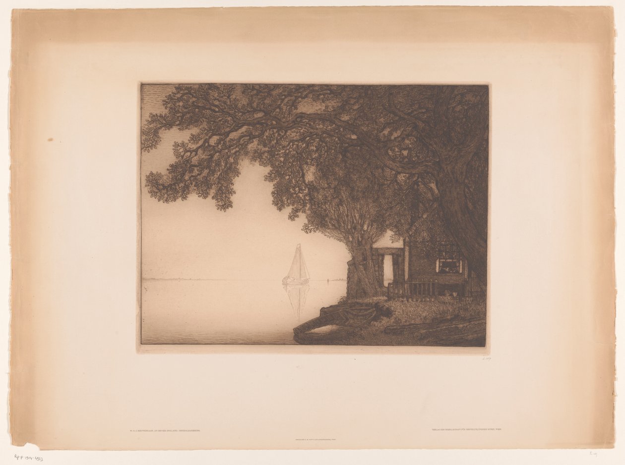 An der See (Holland) (original tittel på objekt) av Wijnand Otto Jan Nieuwenkamp