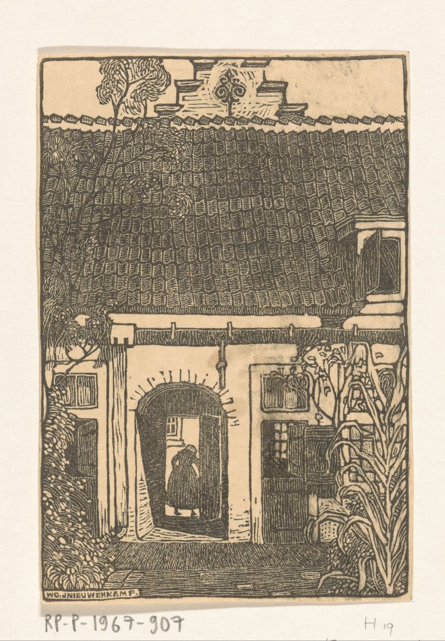 Brouwershofje i Haarlem Hofje i Haarlem (original tittel) av Wijnand Otto Jan Nieuwenkamp