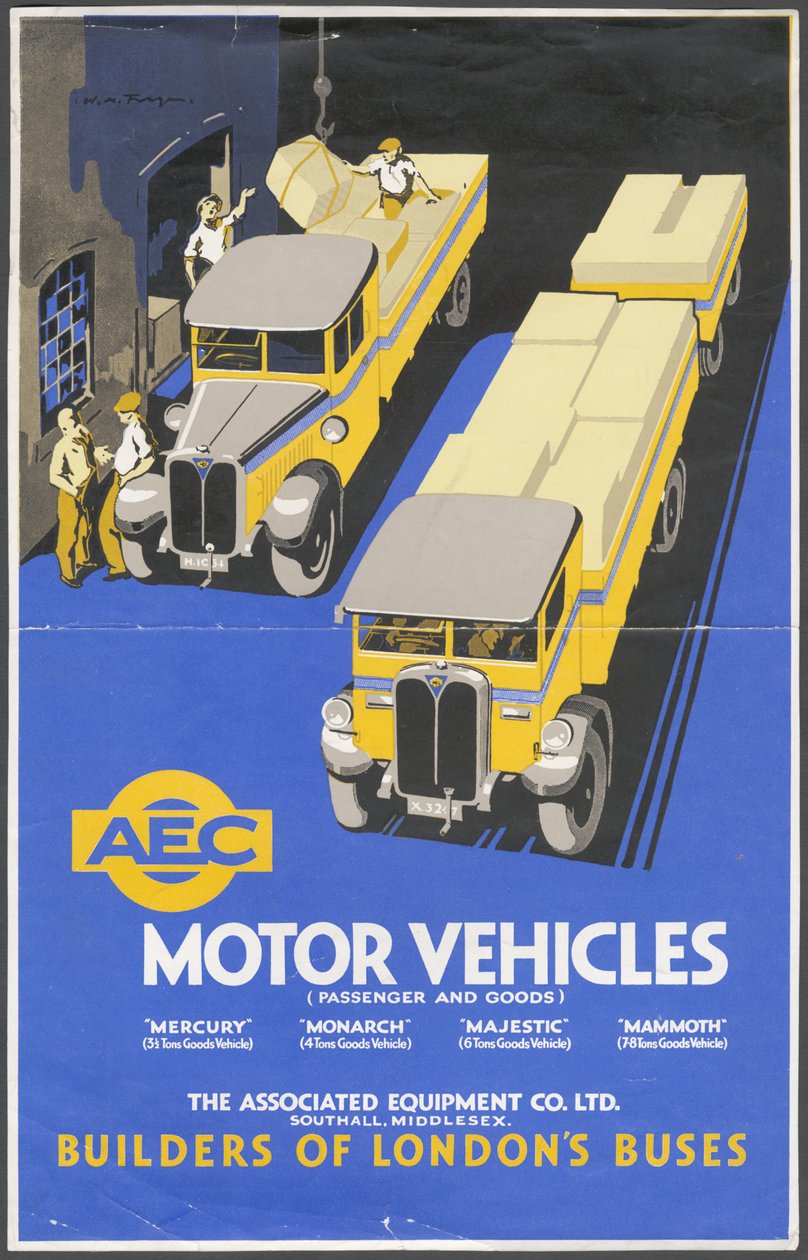 AEC Motoring engineering, 1950-tallet av Wilfred Fryer