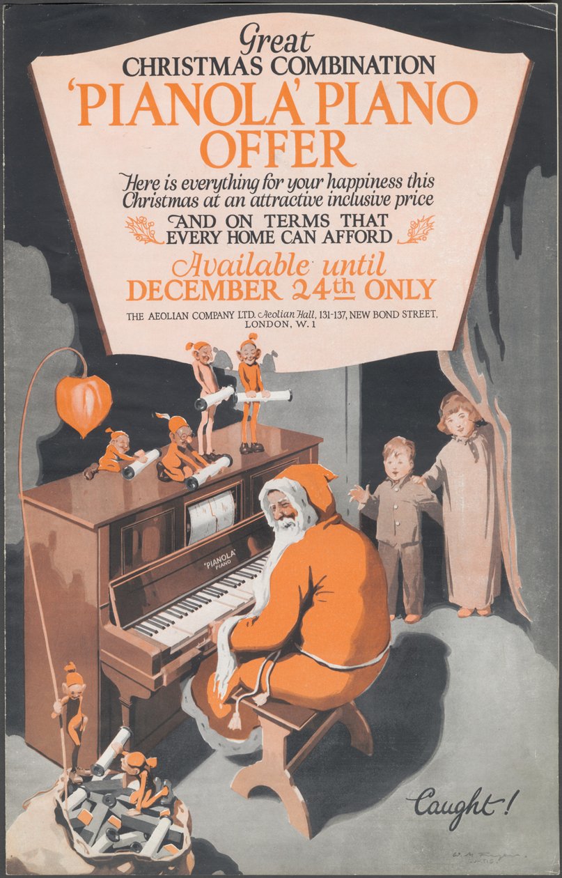 Aeolian Company Pianolas, 1920-tallet av Wilfred Fryer
