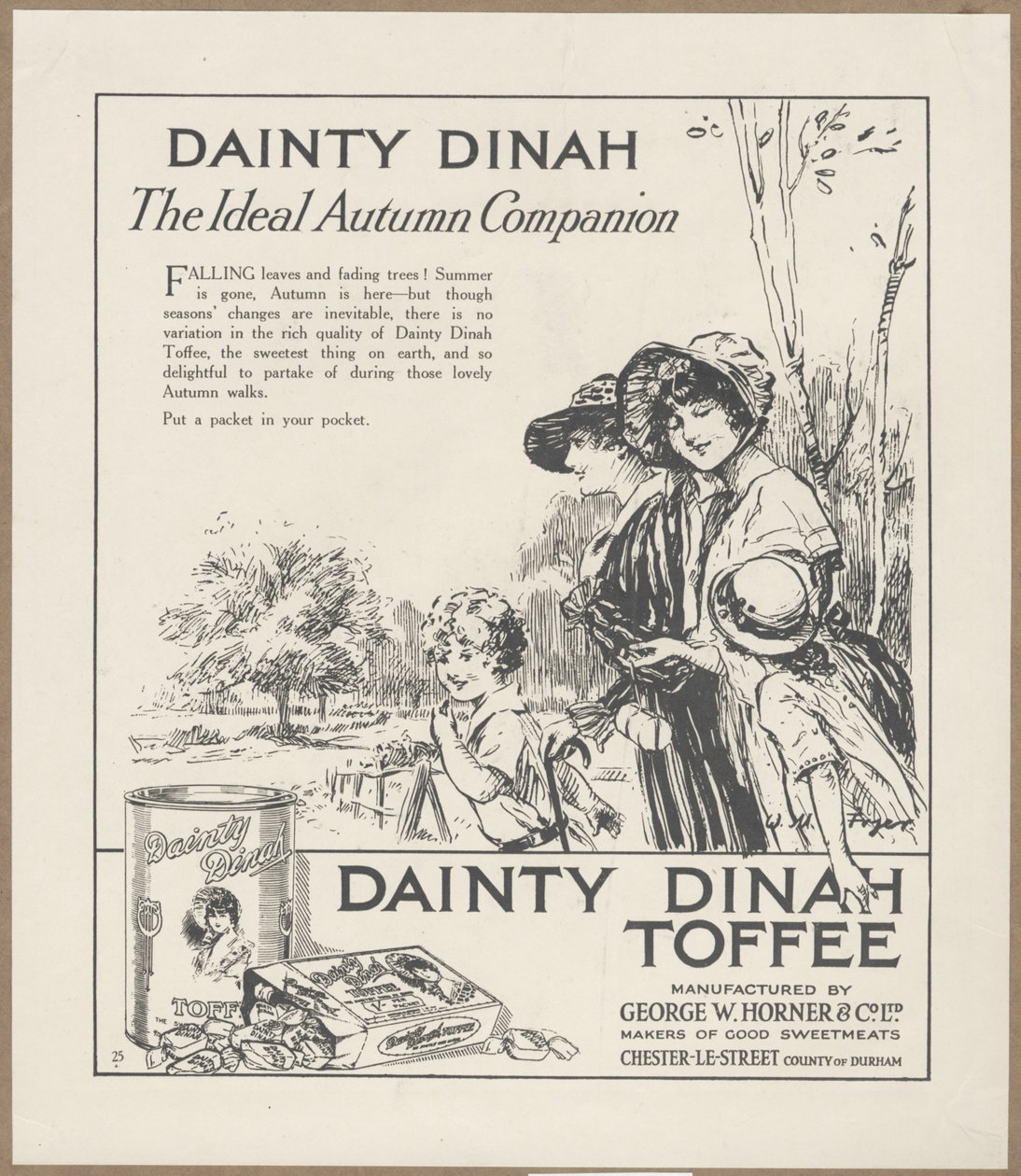 Dainty Dinah Toffee, ca. 1920 av Wilfred Fryer