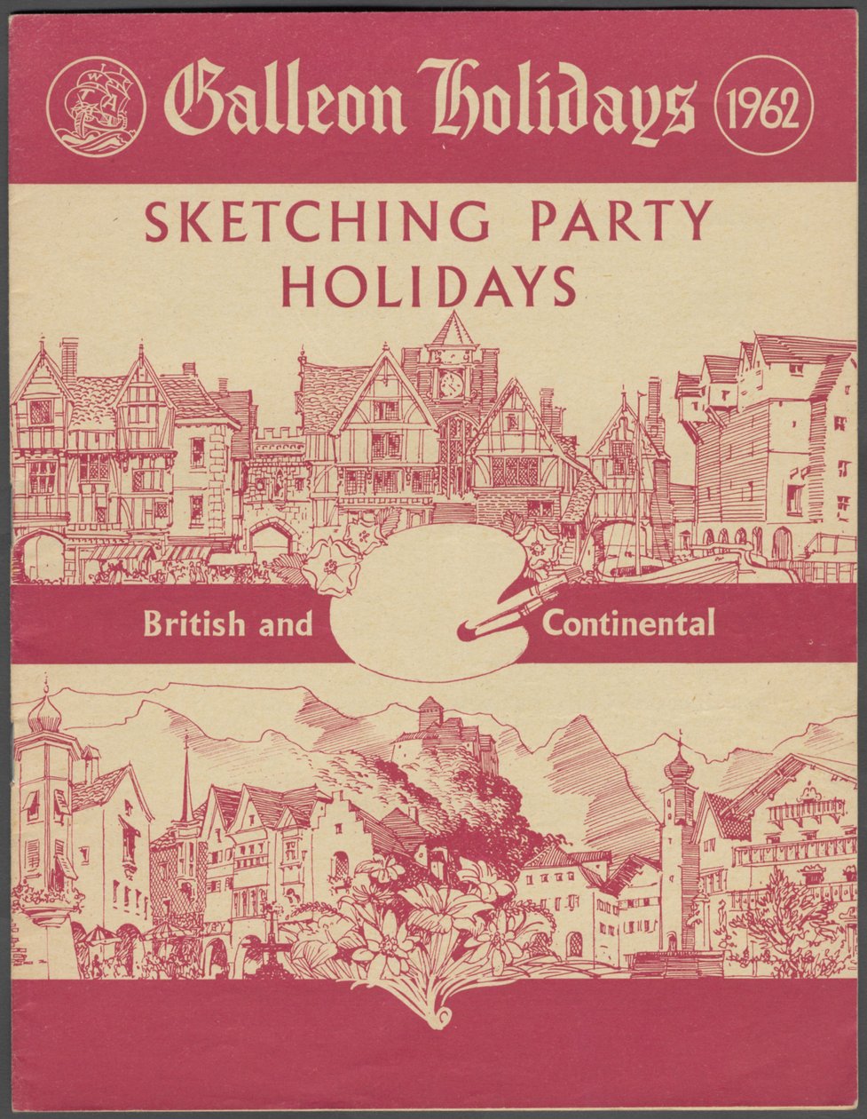 Galleon Holidays, 1962 av Wilfred Fryer