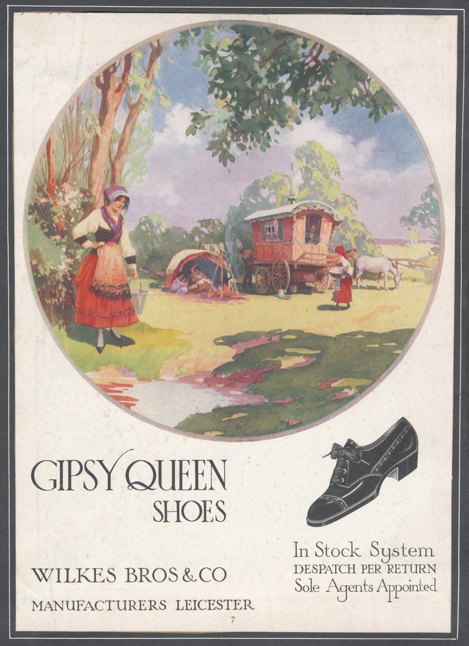 Gipsy Queen Shoes, c1920-tallet av Wilfred Fryer
