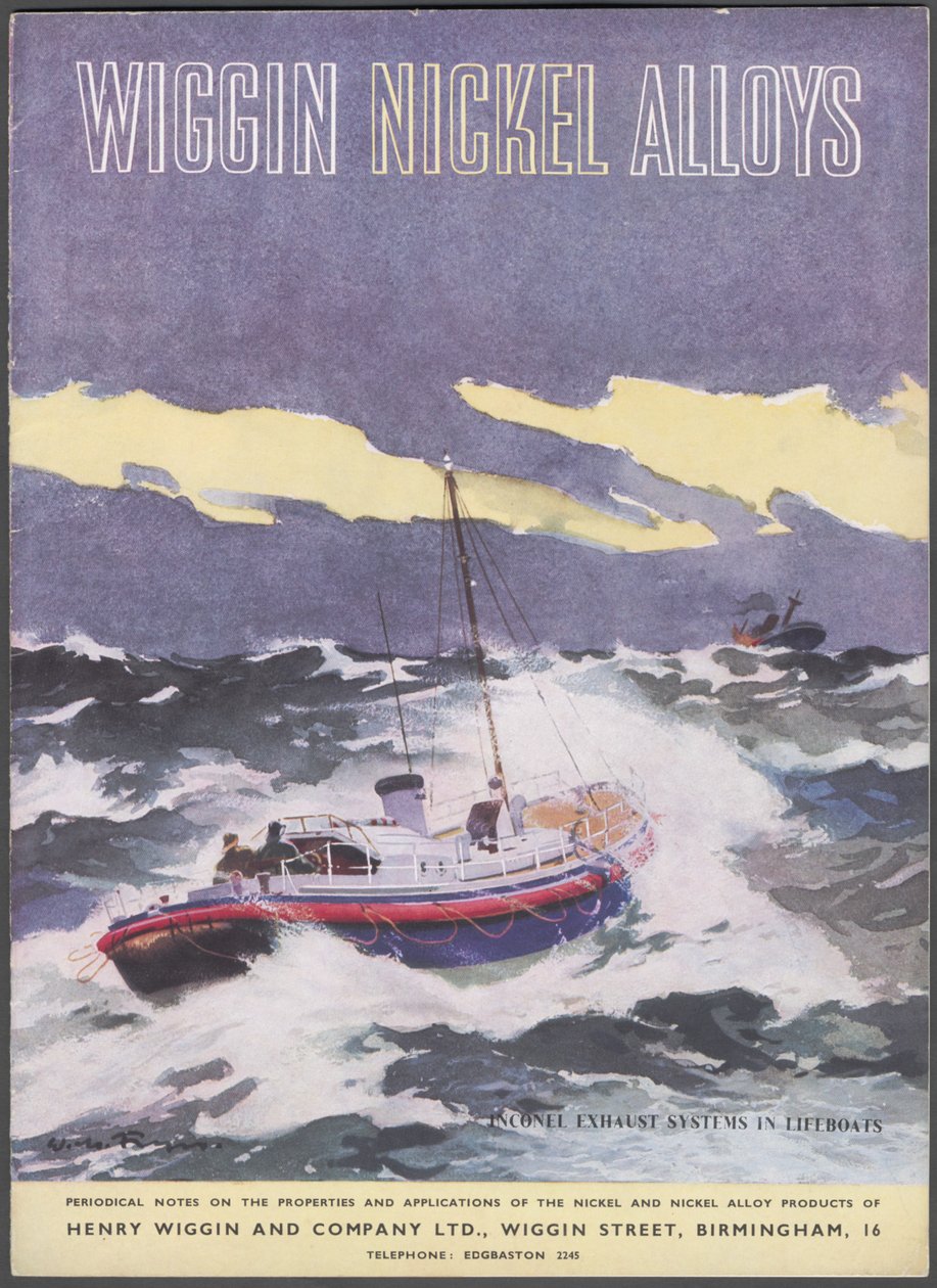 Wiggin nikkellegeringer, 1960-tallet av Wilfred Fryer