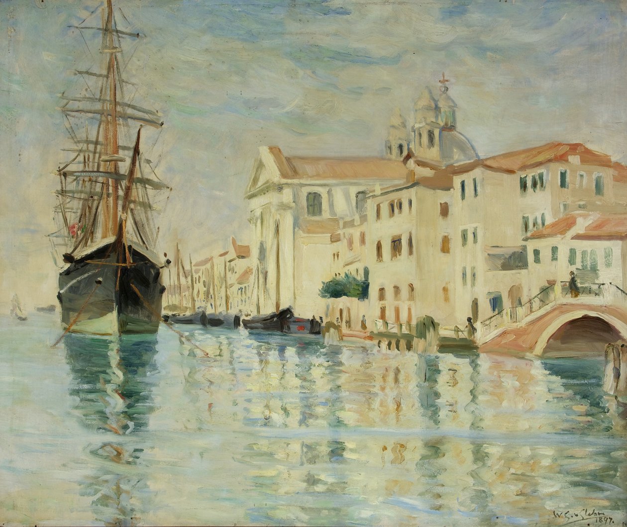 Canal Grande, Venezia av Wilfred Gabriel de Glehn