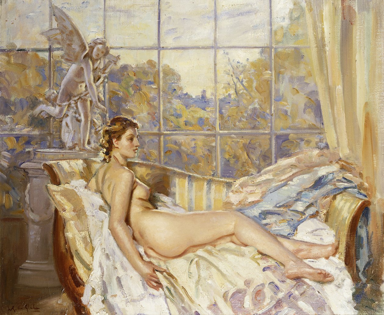 Den bevingede gutten av Wilfred Gabriel de Glehn