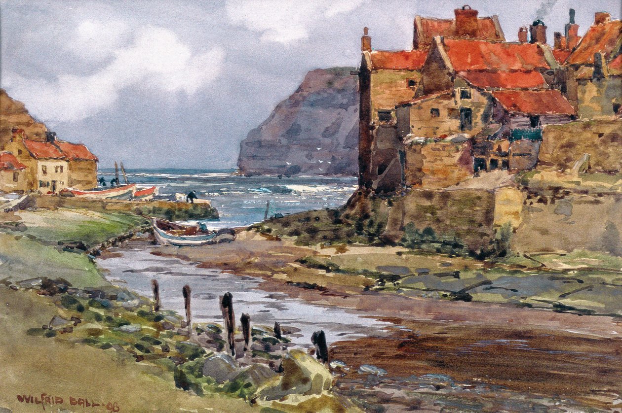 Staithes, ca. 1897-1918 av Wilfrid Williams Ball