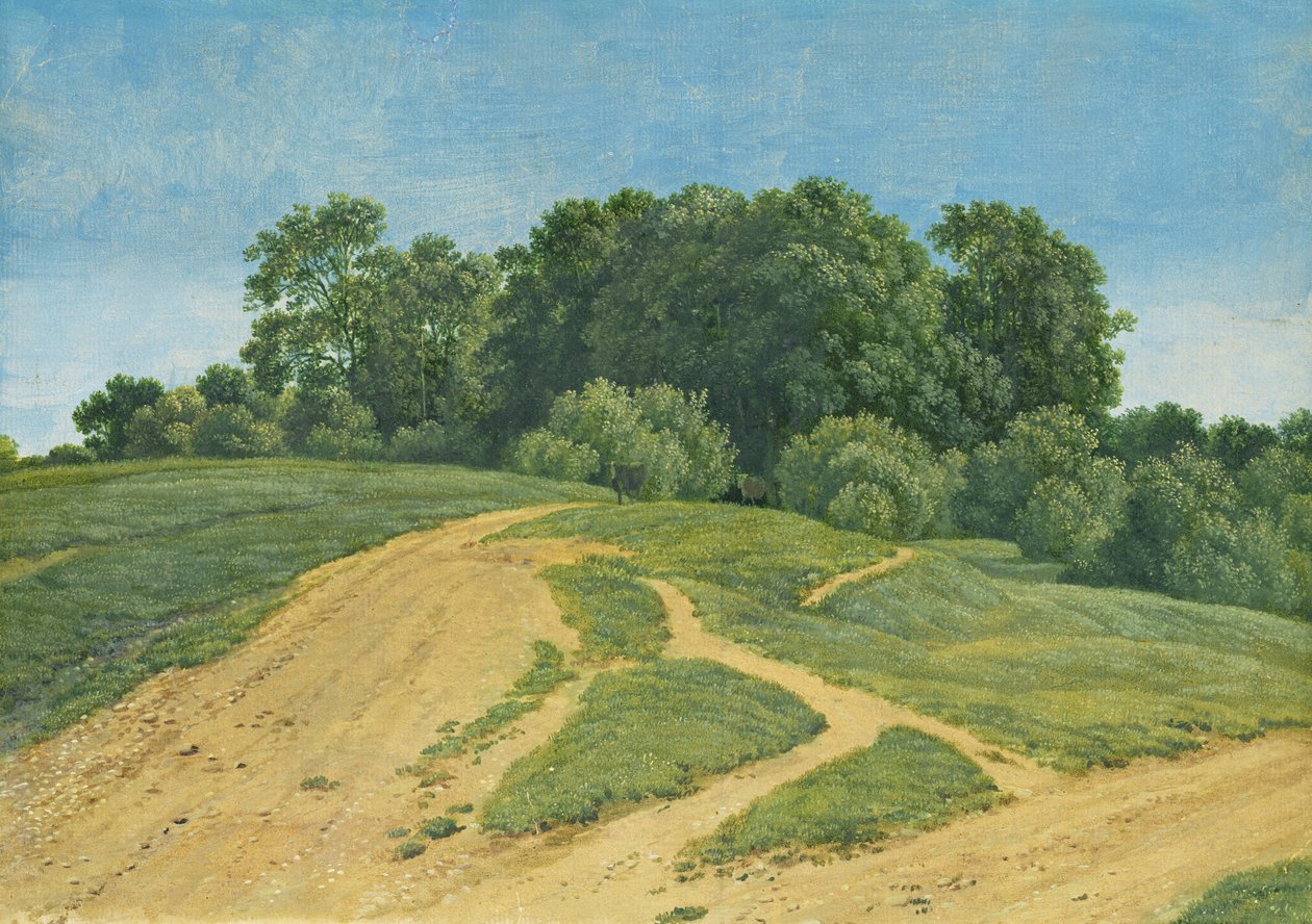 Et spor over jordene, ca. 1821 av Wilhelm Alexander Kobell