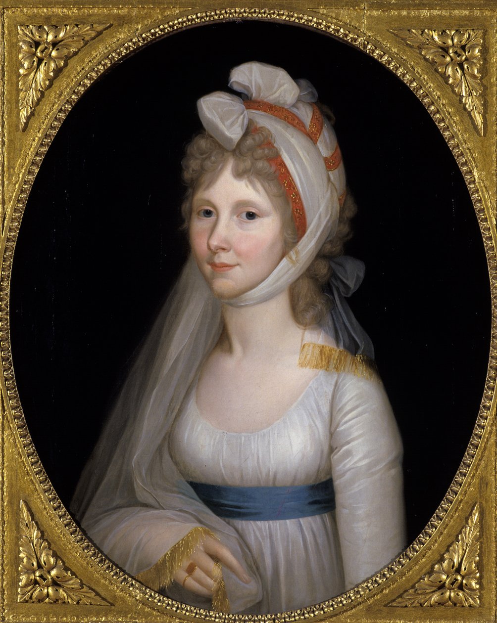 Auguste, arvelig prinsesse av Hessen-Kassel, ca. 1800 av Wilhelm Baettner