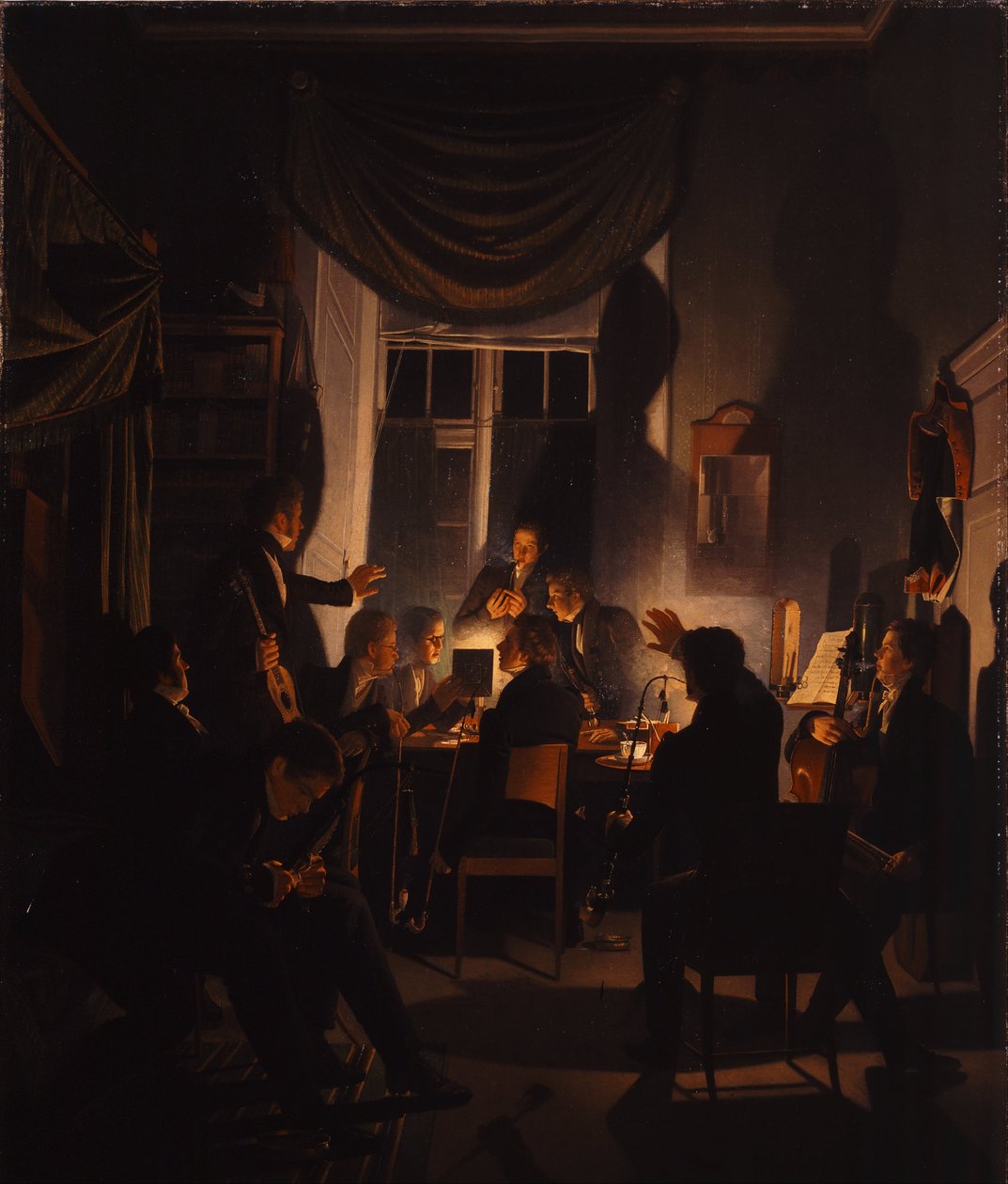 En røykefest av Wilhelm Bendz