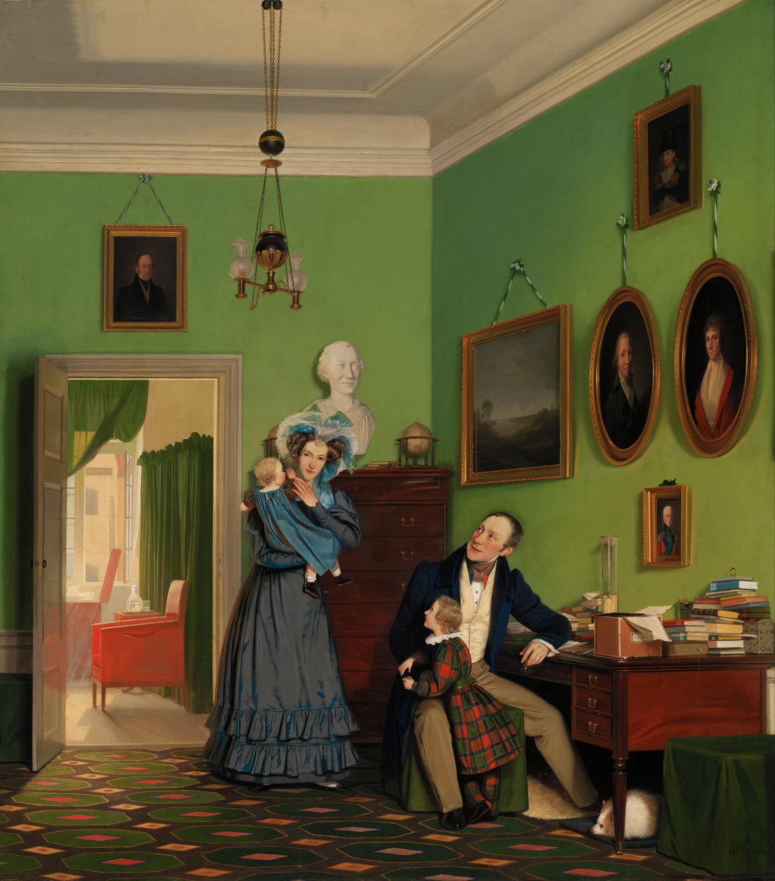 Waagepetersen -familien av Wilhelm Bendz