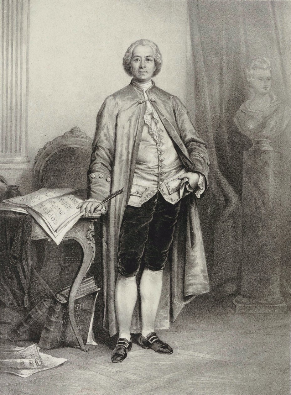 Christoph Willibald Gluck av Edouard Jean Conrad Hamman
