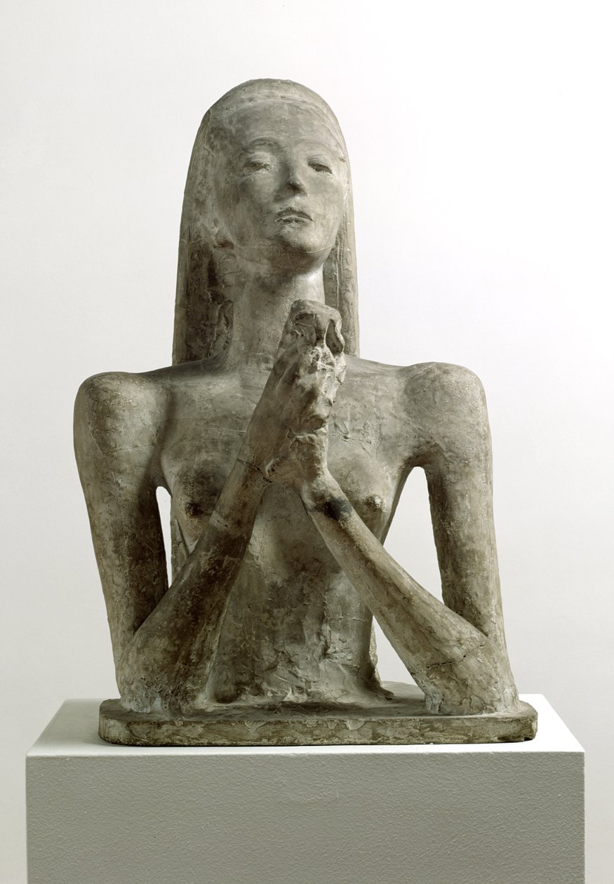 Bønnen, 1918 av Wilhelm Lehmbruck