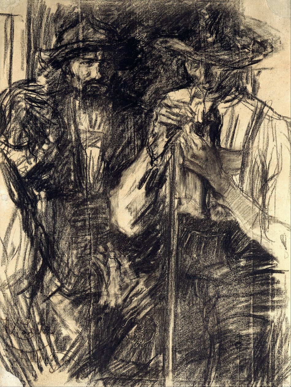 Jegerene av Wilhelm Maria Hubertus Leibl
