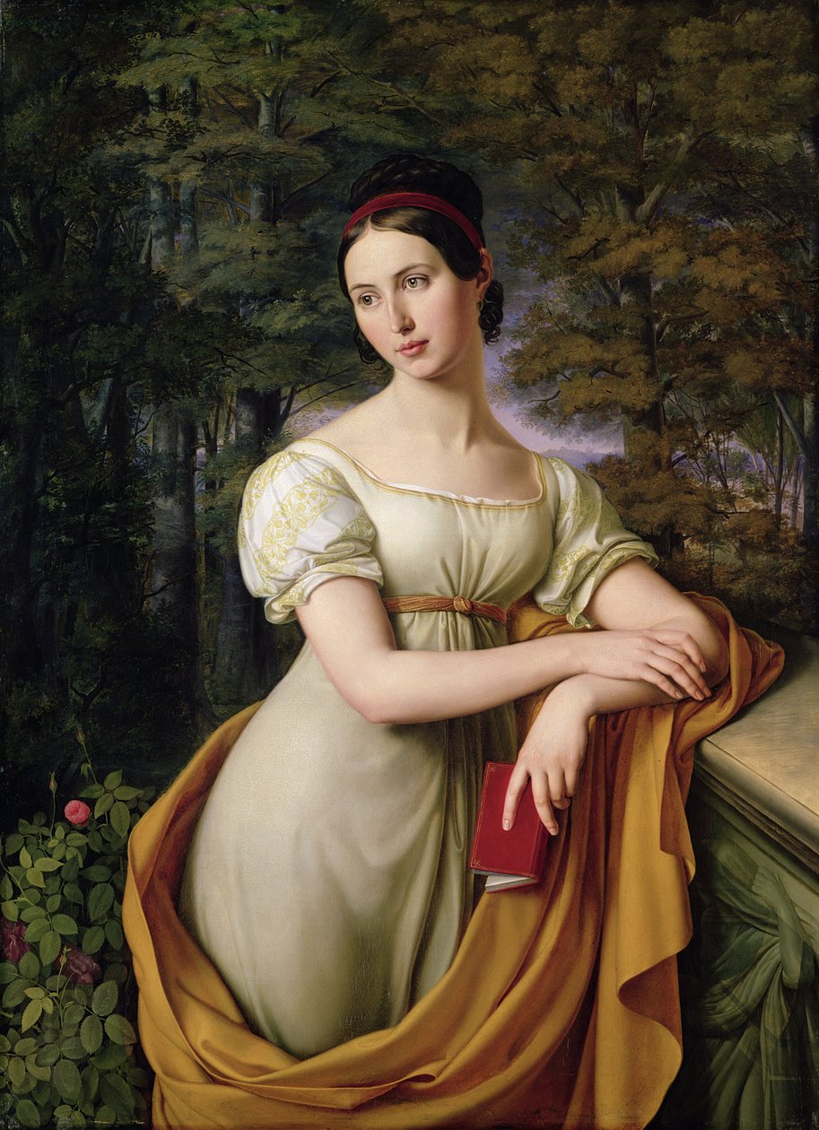 Agnes Rauch (1804-81), 1825 av Friedrich Wilhelm von Schadow