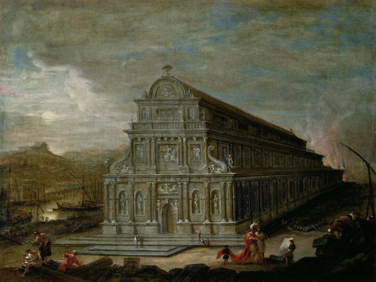 Verdens syv underverker: Dianas tempel i Efesos av Wilhelm van Ehrenberg