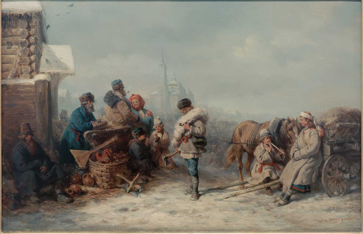 Messe i Jelna i Smolensk Governorate av Wilhelm Amandus Beer