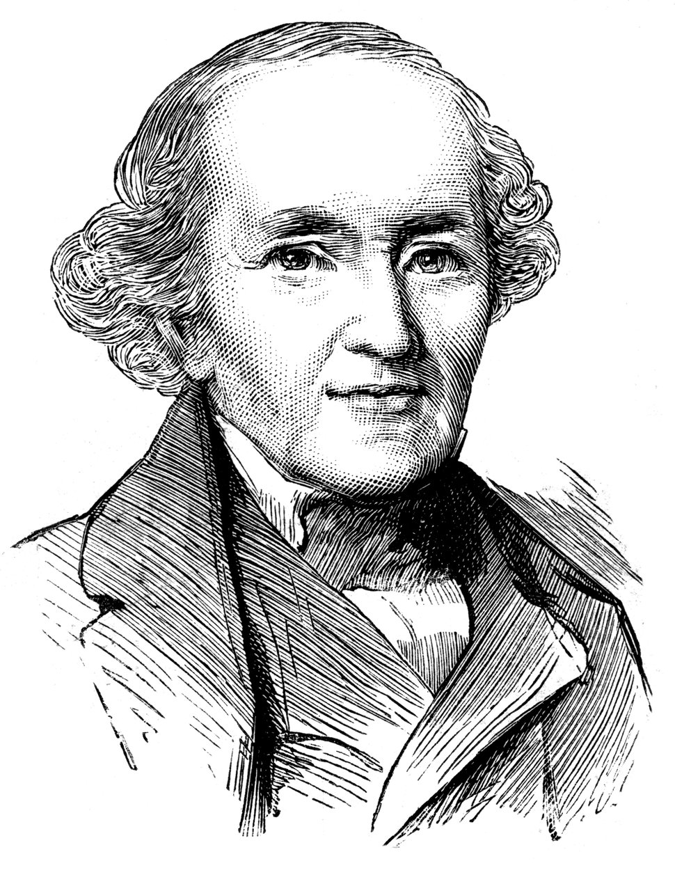 Leopold von Ranke 1795-1886, tysk historiker, 1886. av Wilhelm Auguste Rudolf Lehmann