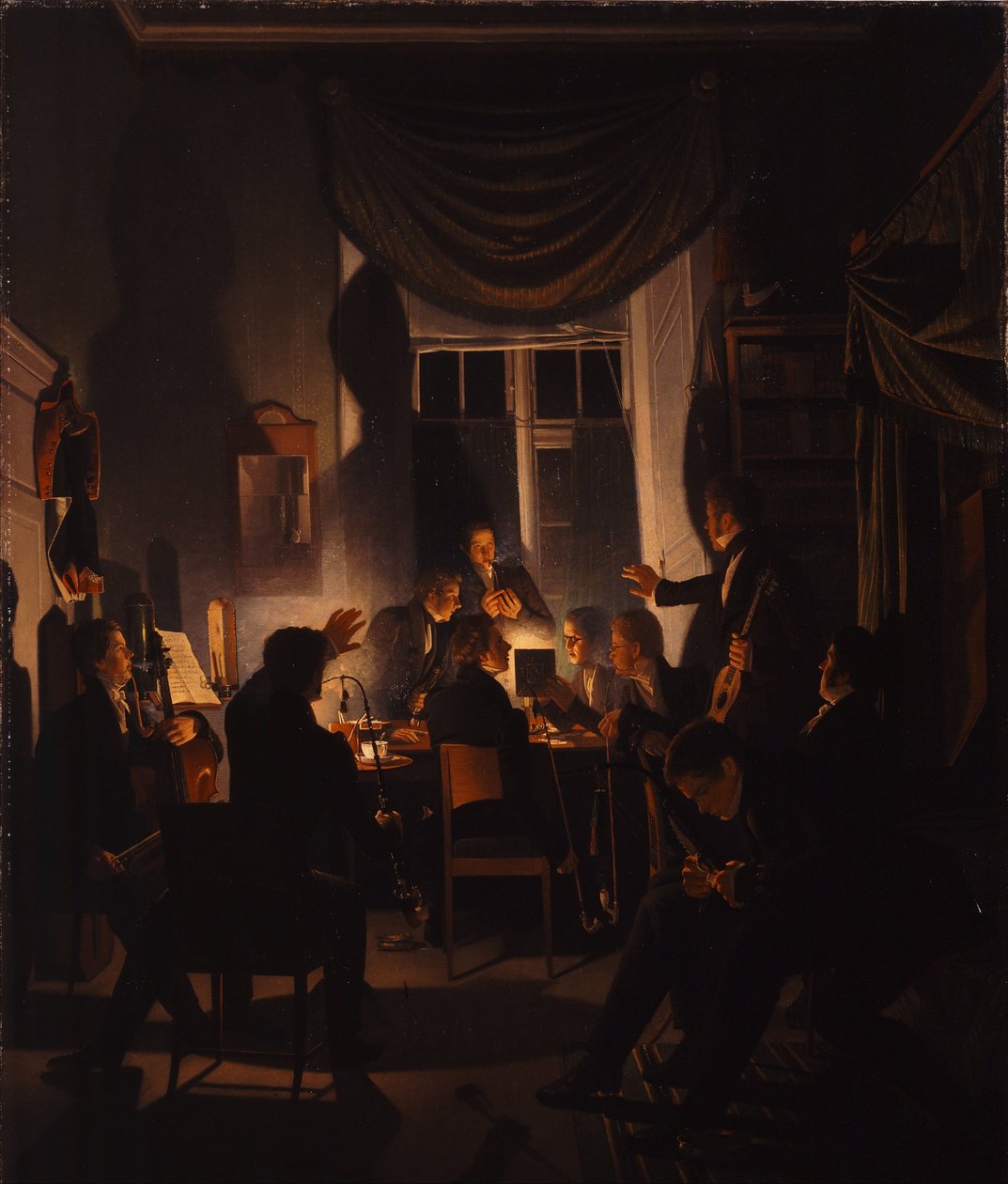 En røykefest av Wilhelm Bendz